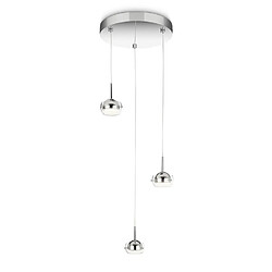 Avis Philips Suspension cascade LED en métal chromé diamètre 26cm Cypress