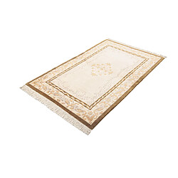 Vidal Tapis de laine 147x94 brun Darya