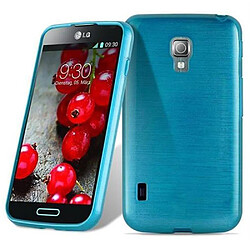 Cadorabo Coque LG L7 II (2. SIM) Etui en Turquoise