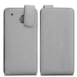 Cadorabo Coque HTC ONE MINI M4 Etui en Blanc