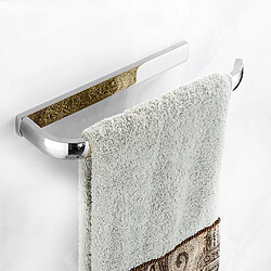 Universal Accessoires de salle de bains Argent Porte-papier toilette Porte-savon Porte-serviettes Porte-robes Crochet Porte-toilettes Porte-toilettes