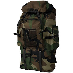 vidaXL Sac à dos en style d'armée XXL 100 L camouflage