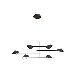 Luminaire Center Suspension Capuccina Noir