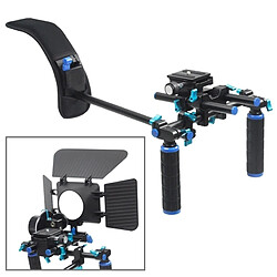 Wewoo Stabilisateur pour épaule Dual Handles Kit de montage d'épaule caméra gratuit