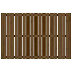 Acheter Maison Chic Tête de lit scandinave pour lit adulte,Meuble de chambre murale Marron miel 166x3x110 cm Bois massif de pin -MN16043