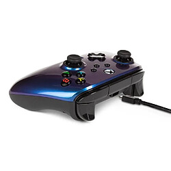 Power A Manette XBOX ONE-S-X-PC bleu NEBULA métalisée Officielle + Casque Gamer PRO PH3 SPIRIT OF GAMER XBOX ONE/S/X/PC