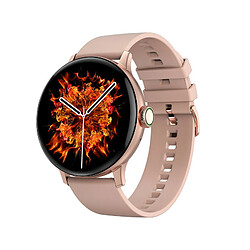 Chrono Chronus Montre connectée pour Homme Femmes Rond Smartwatch Sport Montre Connectée Etanche Trackers d'Activité (or)