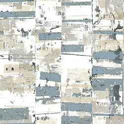 Noordwand Papier peint Friends & Coffee Industrial Weathered Bleu