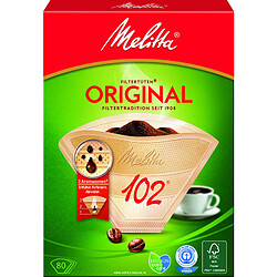 Melitta Filtre à café arôme '102', marron nature ()