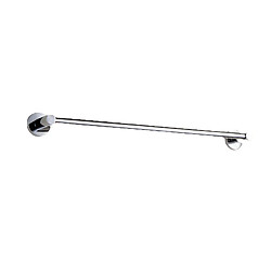 Universal Serviettes rondes pour la salle de bains Bars en laiton robuste Chrome Porte-serviettes murales pour la salle de bains Bars pour les toilettes Produits de toilette |