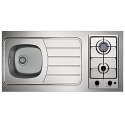 Mezieres Kitchenette 120cm domino gaz sans réfrigérateur