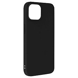 Avizar Coque pour Apple iPhone 15 Silicone Soft Touch Mate Anti-trace noire