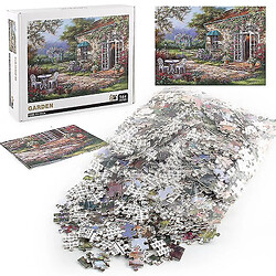 Avis Universal Puzzle 1000 pièces motifs de jardin jeu de décompression