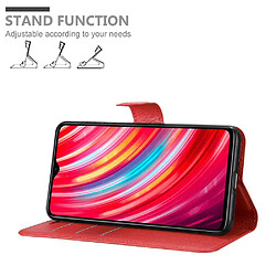 Avis Cadorabo Coque Xiaomi RedMi NOTE 8 PRO Etui en Rouge