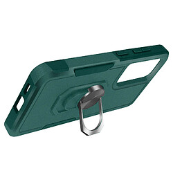 Avizar Coque Antichoc pour Samsung Galaxy S24 Anneau Support Vert Foncé