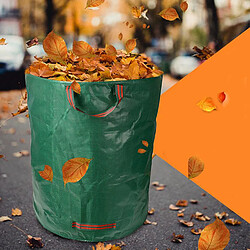 Acheter Sac De Jardin Stockage Robuste De Conteneur De Poubelle De Feuilles Tombées De Jardin 272L 72gallon