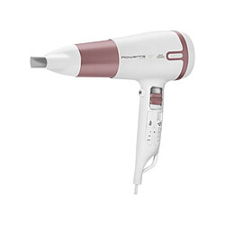 Totalcadeau Sèche-cheveux ionique 2400W Rose doré, Blanc - Puissance Professionnel Conditionnement Quotidien Rapide Sèche-Cheveux pas cher