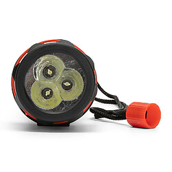 VELAMP Lampe torche caoutchouc incassable 3 LED (2AA non fournies)