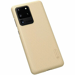 Acheter Alive Records Nillkin Super Frosted Shield - Coque pour Samsung Galaxy S20 Ultra (Doré)