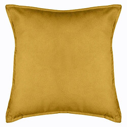 Coussin Déco Déhoussable Lilou 55x55cm Ocre