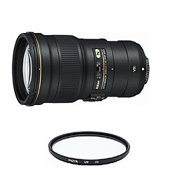 NIKON AF-S 300MM F4E PF ED VR + HOYA UX UV 77mm Filter