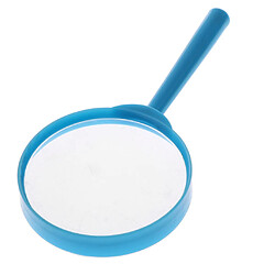 Loupe De Poche Pour Enfants Loupe Diamètre 60 Mm Loupe 3X Bleu pas cher