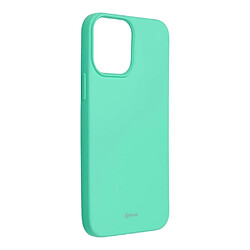 etui roar colorful jelly coque pour iphone 13 pro max menthe