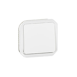 bouton poussoir - no - blanc - composable - legrand plexo 069630l