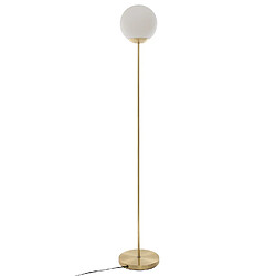 Atmosphera, Createur D'Interieur Lampadaire design boule Dris - H. 134 cm - Doré