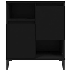 Acheter vidaXL Buffet Noir 60x35x70 cm Bois d'ingénierie