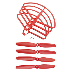 hélice uav prop u0026 housse de protection pour mjx b5w f20 bugs 5w rc drone rouge pas cher