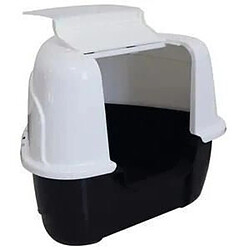 M-Pets TANIS Maison toilette - Mpets - Noire & Blanche - XL