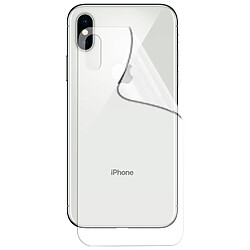 Film arrière de protection en hydrogel souple pour iPhone X - VISIODIRECT -