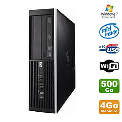 PC HP Elite 6000 Pro SFF E5400 2.7Ghz 4Go Disque 500Go WIFI W7 Pro - Occasion