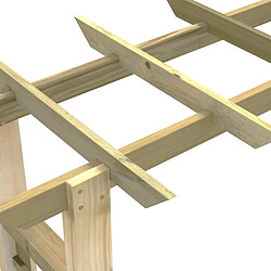 Acheter vidaXL Arche pour rosiers 150 x 60 x 204 cm bois imprégné