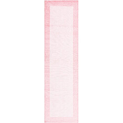 Vidal Tapis de couloir en laine 297x84 rose Darya