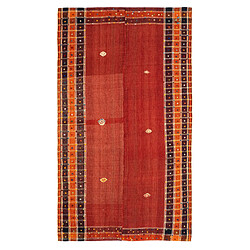 Vidal Tapis de laine 265x148 rouge Jajim