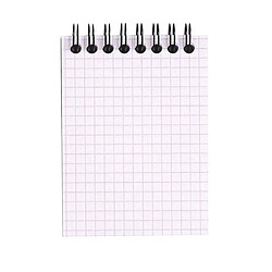 Bloc bureau Rhodia noir spirale 80 feuilles 5 x 5 cm n° 11 format 7,5 x 10,5 cm