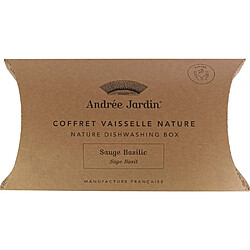 Acheter Andree Jardin Coffret vaisselle avec brosse savon et éponge nature.