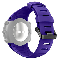 Acheter Wewoo Bracelet Violet pour les bandes de montre en silicone TPU de Sunnto Core Series