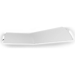 Avis Vente-Unique Lot de 3 corniches plafond en polystyrène L290 x l4.6 x H9 cm blanc - DORICA