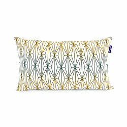 Avis Happy Friday Housse de coussin HappyFriday Blanc Foliage mint Multicouleur 2 Pièces