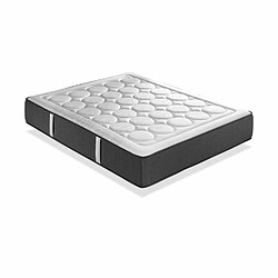 Dormalit Matelas 160X200 AIRSYSTEM PRIVILEGE Épaisseur 30 cm – Noyau en mousse haute densité transpirable - Effect nouage Sur 2 faces