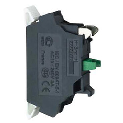 Schneider Electric bloc contact - simple - 1no - 3a - bornes auto - schneider zbe1015