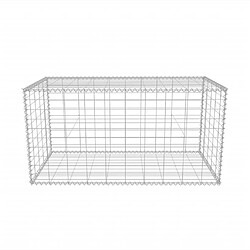 Avis vidaXL Panier de gabion Acier galvanisé 100x50x50 cm