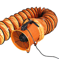 Monstershop MAXBLAST Ventilateur Industriel 250mm 320W avec conduit de 12m