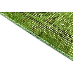 Avis Vidal Tapis de laine 282x160 vert Ultra Vintage