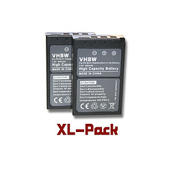 vhbw 2x Batteries remplacement pour Olympus PS-BLS1 pour appareil photo APRN (900mAh, 7,2V, Li-ion)