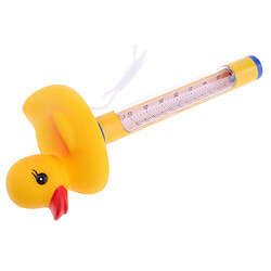 Acheter 2x thermomètre jaune pour piscines et spas, température de l'eau flottante avec canard en corde