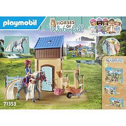 Playmobil® 71353 Amelia and whisper avec box pour chevaux